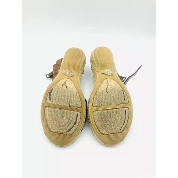 Cliffs Sandals Womens Size 7 M by White Mountain Cheerio T-Strap Espadrille Shoe - Picture 8 of 9
